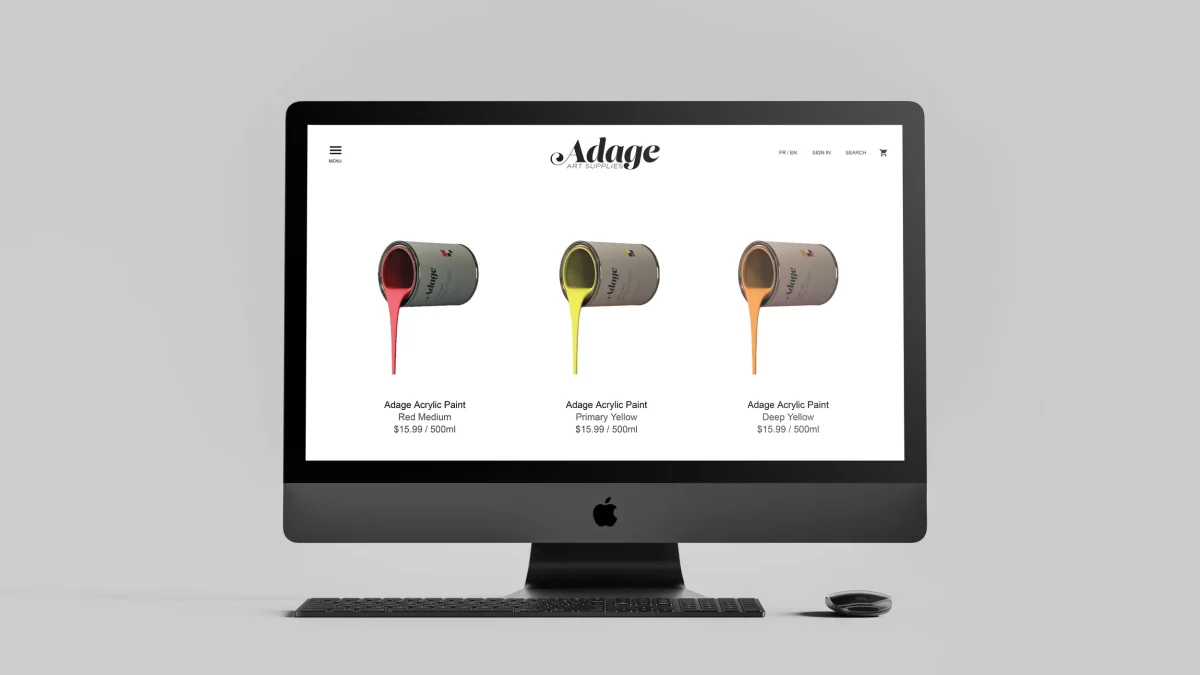 طراحی سایت فروشگاه رنگ و رزین