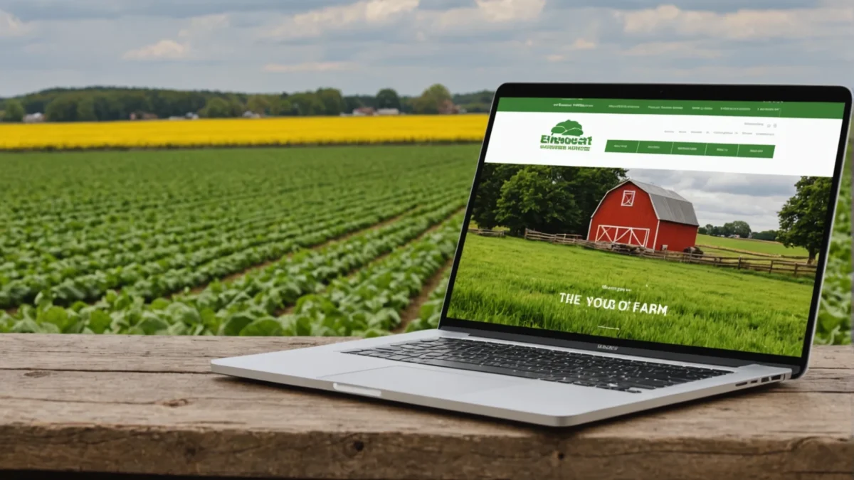 طراحی سایت خدمات کشاورزی