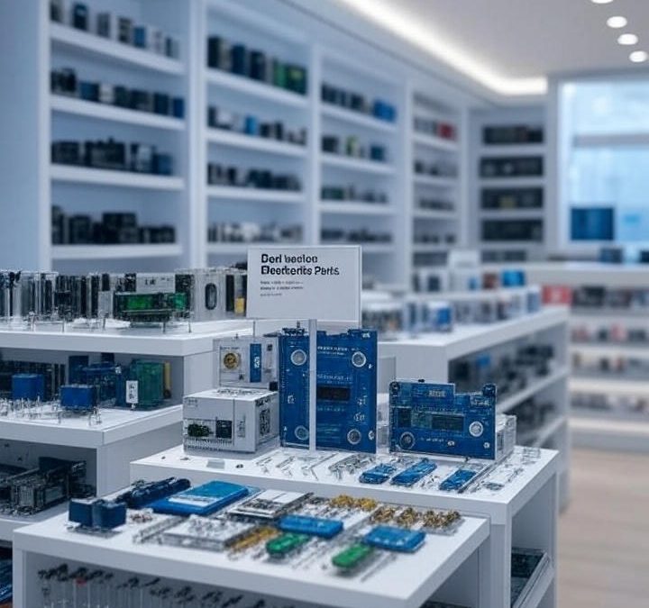 طراحی سایت فروشگاه قطعات الکترونیکی