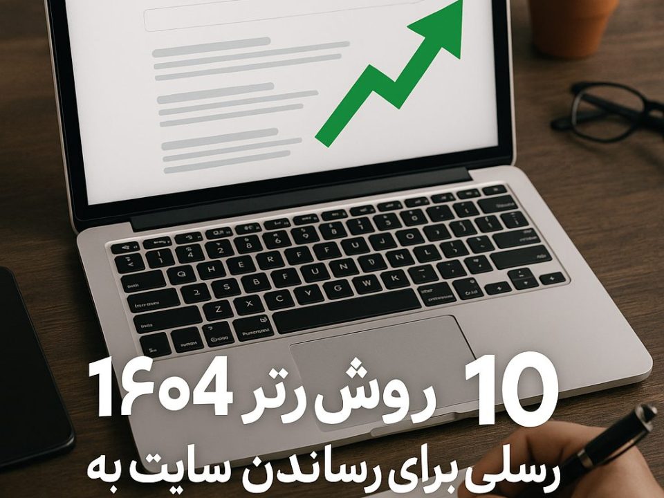 d ۱۰ روش برتر ۱۴۰۴ برای رساندن سایت به صفحه اول گوگل با تضمین موفقیت